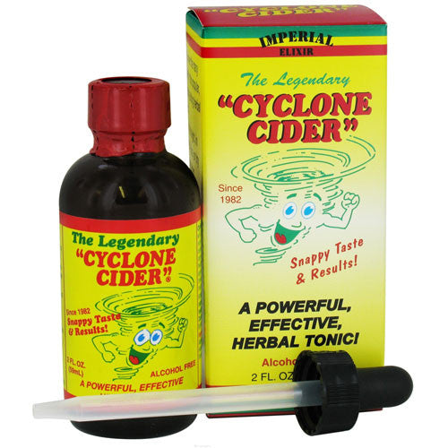 Cyclone Cider Herbal Extract Tonic Alcohol Free, 2 Oz